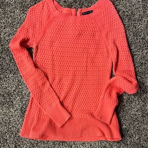 American Eagle Outfitters Coral Crew Neck Sweater